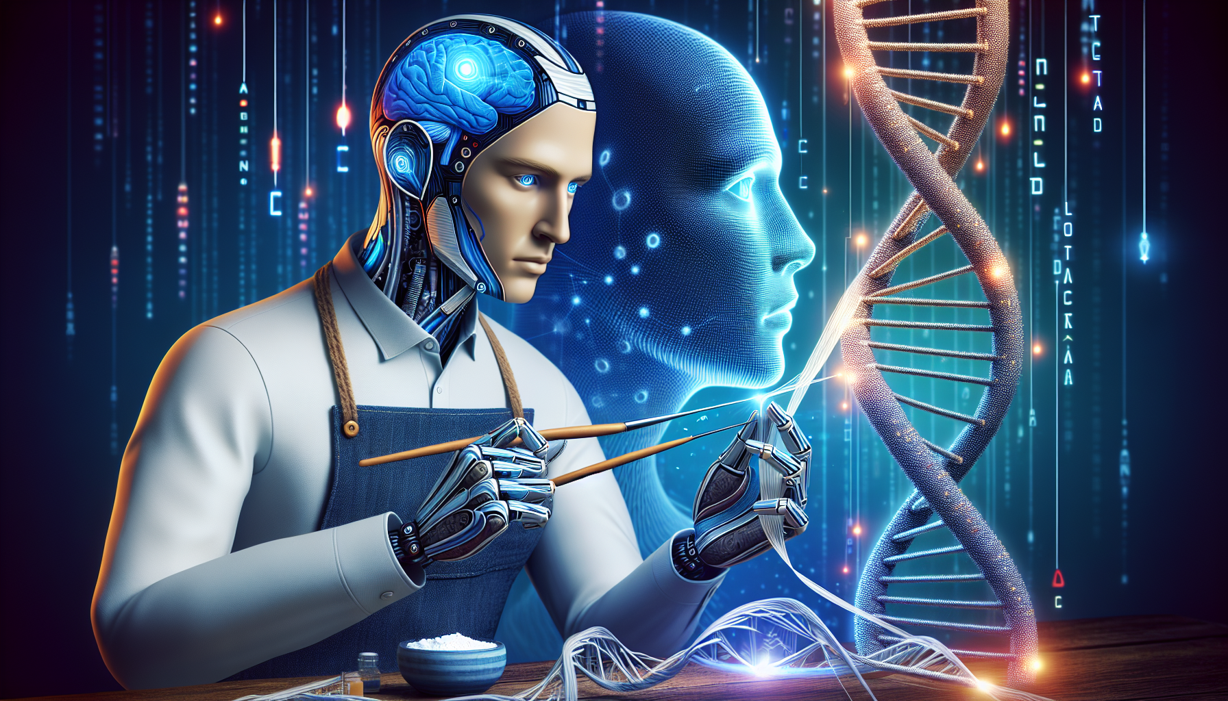 O Poder da IA Generativa na Análise Genética